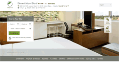 Desktop Screenshot of elementmiamidoral.com